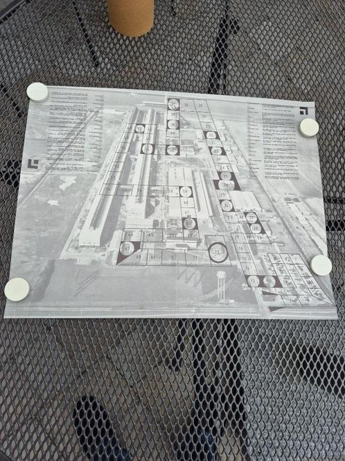Aluminium Delfzijl dobbelsteen spel., Hobby en Vrije tijd, Gezelschapsspellen | Bordspellen, Nieuw, Een of twee spelers, Ophalen of Verzenden