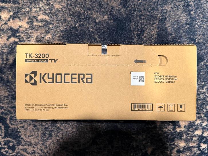 Kyocera TK-3200 Toner Kit Zwart - Nieuw, Computers en Software, Printerbenodigdheden, Nieuw, Toner, Ophalen of Verzenden