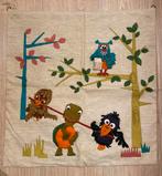 Vintage wandkleed “De Fabeltjeskrant”, Ophalen of Verzenden, Zo goed als nieuw, Overige typen