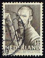 Nederland 1940, zomerzegels, 1½+1½ cent, met watermerk., Verzenden, T/m 1940, Gestempeld