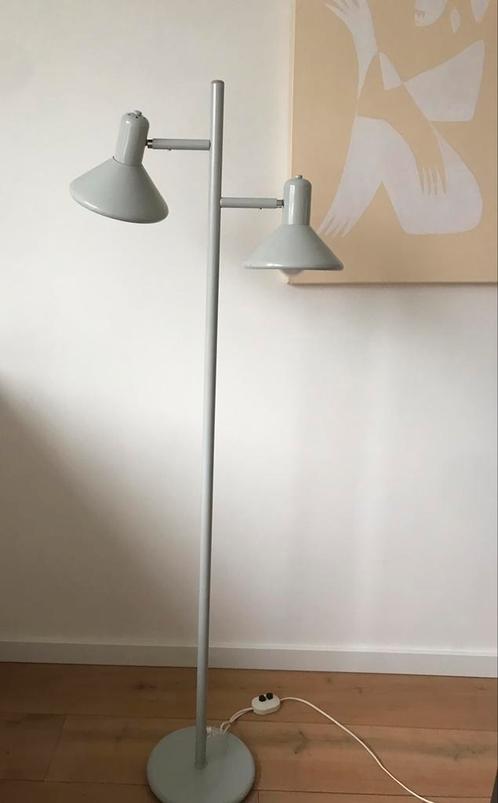 Mid-Century Vintage OMI Vloerlamp - 2 Verstelbare Spots '70, Huis en Inrichting, Lampen | Vloerlampen, Gebruikt, 150 tot 200 cm
