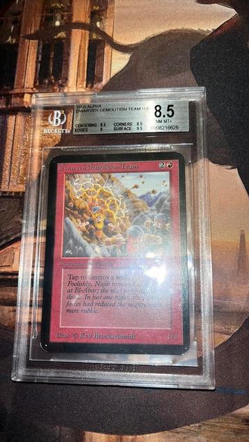 Dwarven Demolition Team Alpha BGS 8.5 beschikbaar voor biedingen