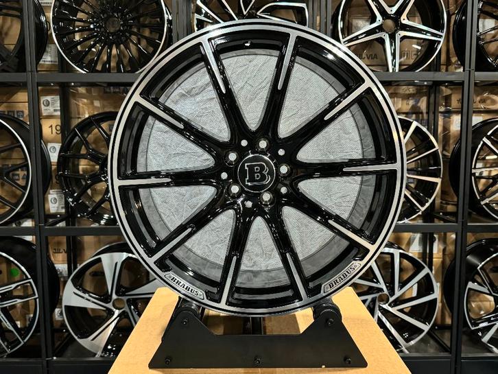 20'' Mercedes BRABUS Look velgen C E S CLA GLC GLE KLASSE, Auto-onderdelen, Banden en Velgen, Velg(en), Zomerbanden, 20 inch, Nieuw