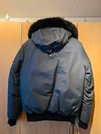 Moose Knuckles Mens Grey Ballistic Bomber (M), Maat 48/50 (M), Moose knuckles, Ophalen of Verzenden, Zo goed als nieuw