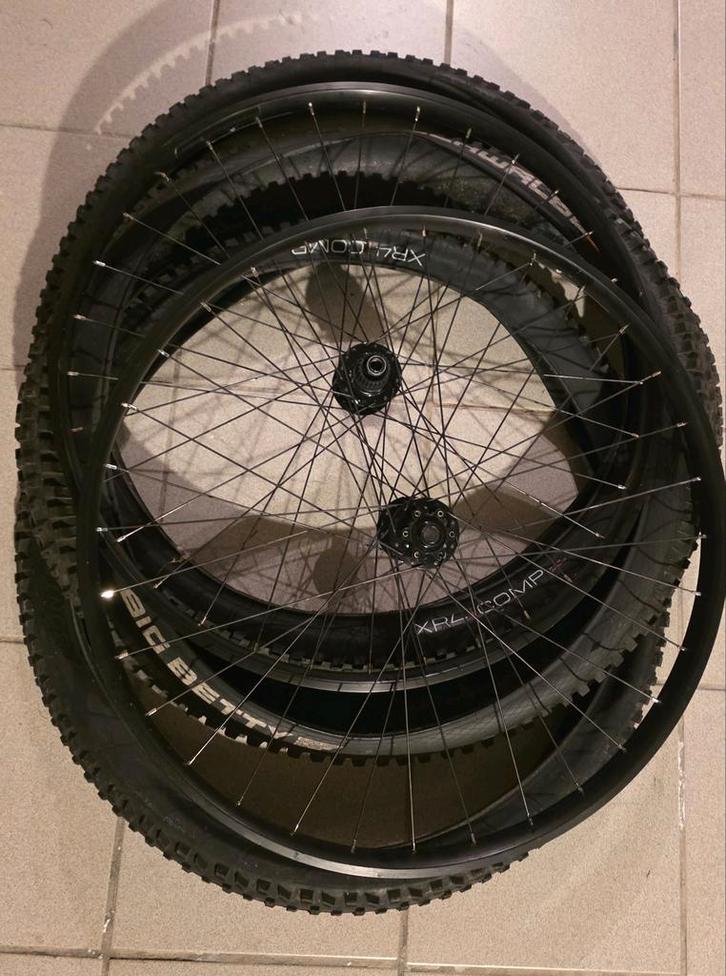 29 inch wielset, Fietsen en Brommers, Fietsonderdelen, Gebruikt, Mountainbike, Wiel, Ophalen of Verzenden