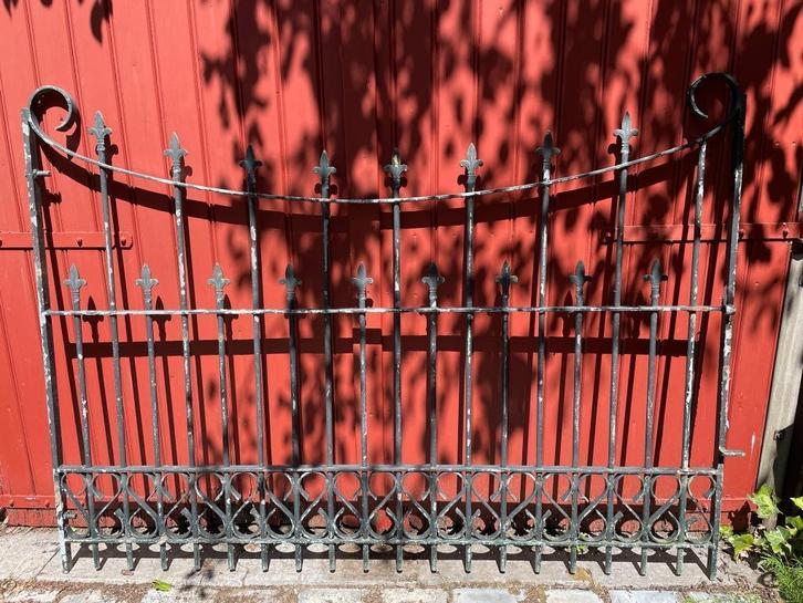 26,5 meter gegalvaniseerd hekwerk, Tuin en Terras, Tuinhekken en Hekwerk, Gebruikt, IJzer, Ophalen