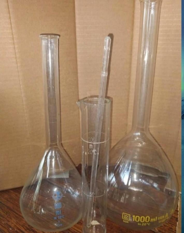 Laboratorium flessen, Antiek en Kunst, Antiek | Glas en Kristal, Ophalen of Verzenden