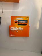 Gillette Fusion5 - 4 Scheermesjes - Nieuw!, Ophalen of Verzenden, Nieuw, Bad & Douche