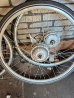 Voorwiel motor gazelle 9 pin, Fietsen en Brommers, Ophalen of Verzenden, Zo goed als nieuw, 50 km per accu of meer, Gazelle