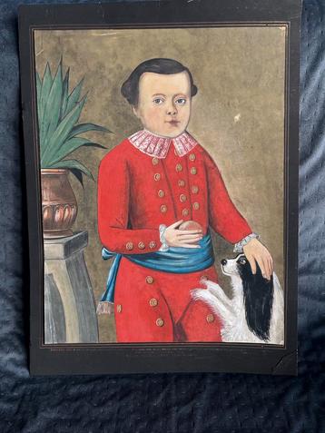 18e eeuws pastel portret Schelto Hessel van Eysinga beschikbaar voor biedingen