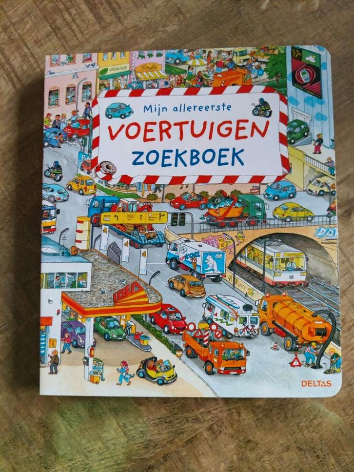 Mijn allereerste VOERTUIGEN ZoekBoek, Boeken, Kinderboeken | Kleuters, Zo goed als nieuw, Fictie algemeen, Ophalen of Verzenden