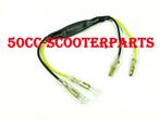 Aansluitkabel Voor Led Knipperlichten Met Weerstand 5W 12139, Motoren, Ophalen of Verzenden, 50cc-Scooterparts, Info@50cc-scooterparts.nl