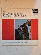 Bach - Brandenburgse Concerten Nrs. 1, 2, 3 - Fontana LP, Ophalen of Verzenden, Zo goed als nieuw, 12 inch, Orkest of Ballet