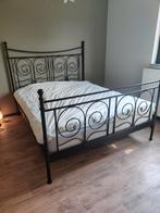 Noresund bedframe Ikea, Ophalen, Gebruikt, Zwart, Tweepersoons