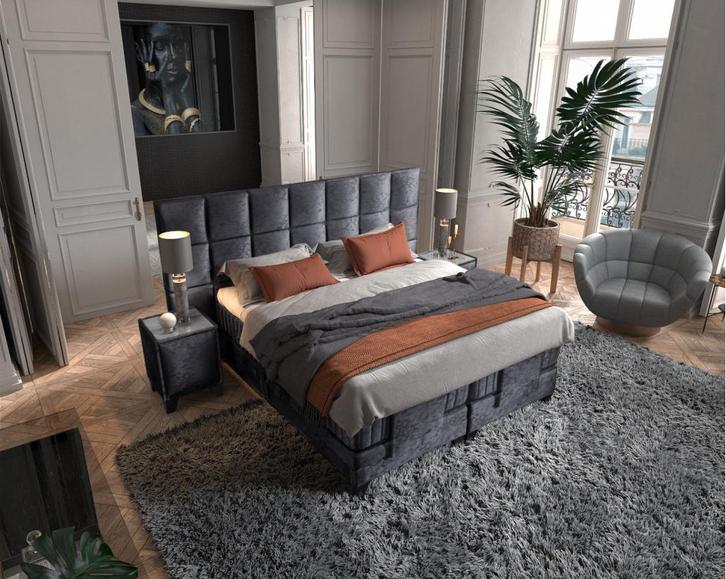 Norma boxspring Phantom Royal Hotel Chique (elektrisch), Huis en Inrichting, Slaapkamer | Matrassen en Bedbodems