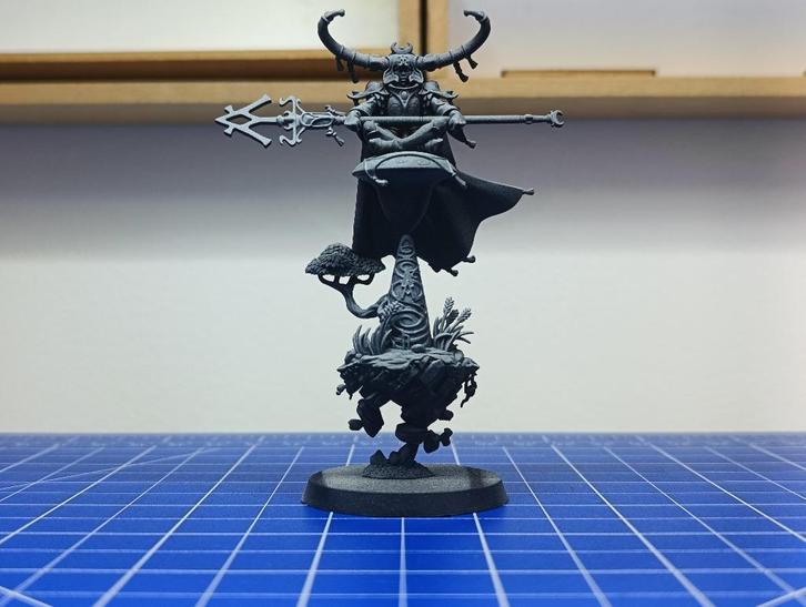 Warhammer Age of Sigmar Alarith Stonemage Set 3, Hobby en Vrije tijd, Wargaming, Gebruikt, Warhammer, Figuurtje(s), Geverfd, Ophalen of Verzenden
