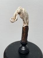 Snijwerk hertengewei, olifant, mammoet, Antiek en Kunst, Ophalen