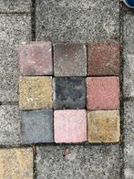 Gebruikte Vierkante Keitjes - 608 stuks, Ophalen, Gebruikt, Klinkers, 5 tot 10 m²