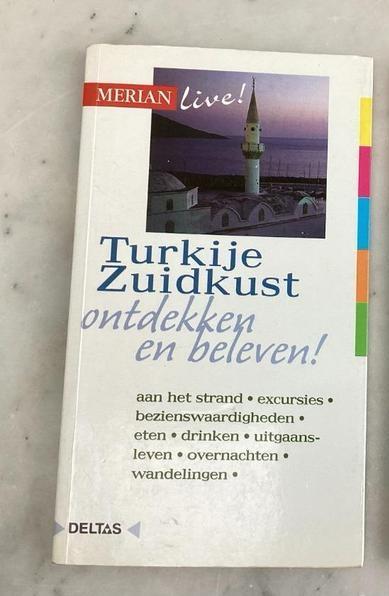 REISGIDS - TURKIJE Zuidkust - Uitgeverij Delta’s, Boeken, Reisgidsen, Zo goed als nieuw, Reisgids of -boek, Europa, Overige merken