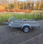 Originele gegalvaniseerde motor trailer voor 3 motoren, Fietsen en Brommers, Minibikes, Midibikes en Pitbikes, Ophalen, Overige typen