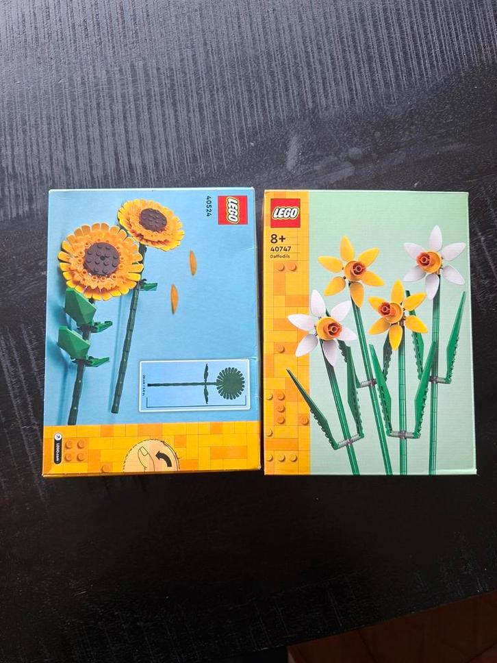 LEGO Bloemen - Zonnebloem & Narcissen Set, Kinderen en Baby's, Speelgoed | Duplo en Lego, Nieuw, Lego, Complete set, Ophalen of Verzenden