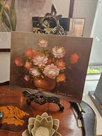 Vintage rozen schilderijtje, Ophalen