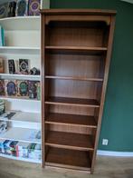 Stevige boekenkast | Donker hout, Huis en Inrichting, 50 tot 100 cm, 25 tot 50 cm, Gebruikt, Ophalen of Verzenden