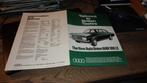 ZELDZAME Folder  AUTO UNION  AUDI 100 LS, Verzenden, Zo goed als nieuw, Audi