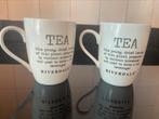 Riverdale TEA Thee Mok Kop 2 stuks NIEUW, Ophalen of Verzenden, Zo goed als nieuw, Overige stijlen, Kop(pen) en/of Schotel(s)