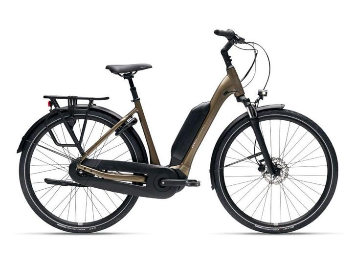 GIANT EXPRESSION E+ 0 AC2 Dames Pyrite Brown M M 2024, Fietsen en Brommers, Elektrische fietsen, Nieuw, Giant