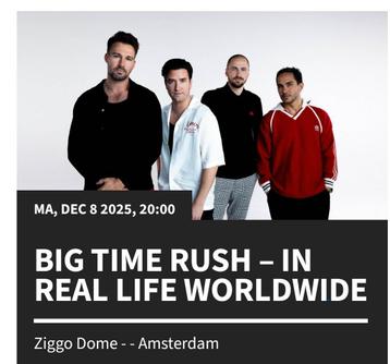 Concert big time rush beschikbaar voor biedingen