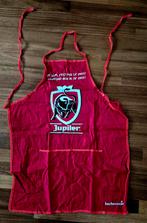 Nieuw rood schort met het logo van Jupiler 2, Ophalen of Verzenden, Nieuw, Reclamebord, Plaat of Schild, Jupiler