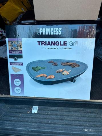 Princess triangle grill plaat gourmet beschikbaar voor biedingen