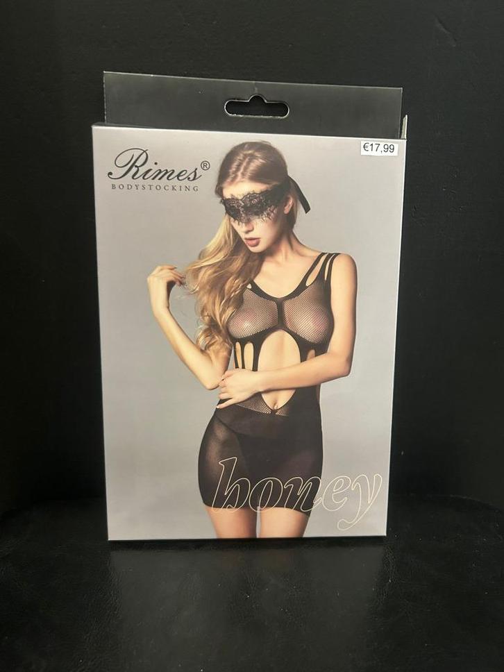 Rimes bodystocking doorzichtige jurk one size, Kleding | Dames, Overige Dameskleding, Nieuw, Ophalen