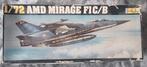 1/72 Heller AMD Mirage F1 C/B, Ophalen of Verzenden, 1:72 tot 1:144, Overige merken