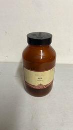 Antieke Apothekersfles van Brocades met het etiket Mel, Ophalen of Verzenden