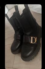 Dsquared2 laarzen maat 36, Kleding | Dames, Schoenen, Ophalen of Verzenden, Zo goed als nieuw, Zwart, Hoge laarzen