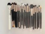 20 make-up kwasten, Ophalen, Gehele gezicht, Zwart, Zo goed als nieuw