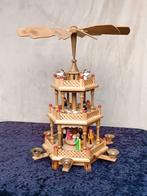 Vintage Kerst Weihnachts Piramide Duits Ertsgebergte, Antiek en Kunst, Ophalen