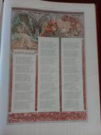 L' Illustration 1896 2 x Alfons Mucha litho's 6 maanden, Antiek en Kunst, Ophalen of Verzenden