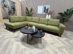 ZGAN XL Montel Star Verlengde Hoekbank - Groen - 345 x 205, Huis en Inrichting, Banken | Bankstellen, Ophalen, -, -, Hoekbank