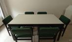 Eettafel plus stoelen Pastoe, Huis en Inrichting, Tafels | Eettafels, Ophalen, Gebruikt, 200 cm of meer, 50 tot 100 cm