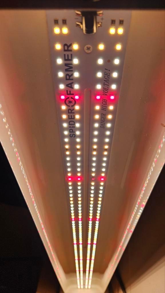 2x Spider Farmer SF-600 LED Kweeklampen - Nieuw!, Tuin en Terras, Buitenverlichting, Nieuw, Overige typen, Aluminium, Minder dan 50 watt