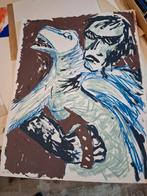 Moderne Zeefdruk lowenstein, Antiek en Kunst, Kunst | Etsen en Gravures, Ophalen of Verzenden