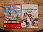 Super Mario Bros & Mario Kart Wii - Games, Spelcomputers en Games, Games | Nintendo Wii, Ophalen, Gebruikt, Racen en Vliegen, 3 spelers of meer