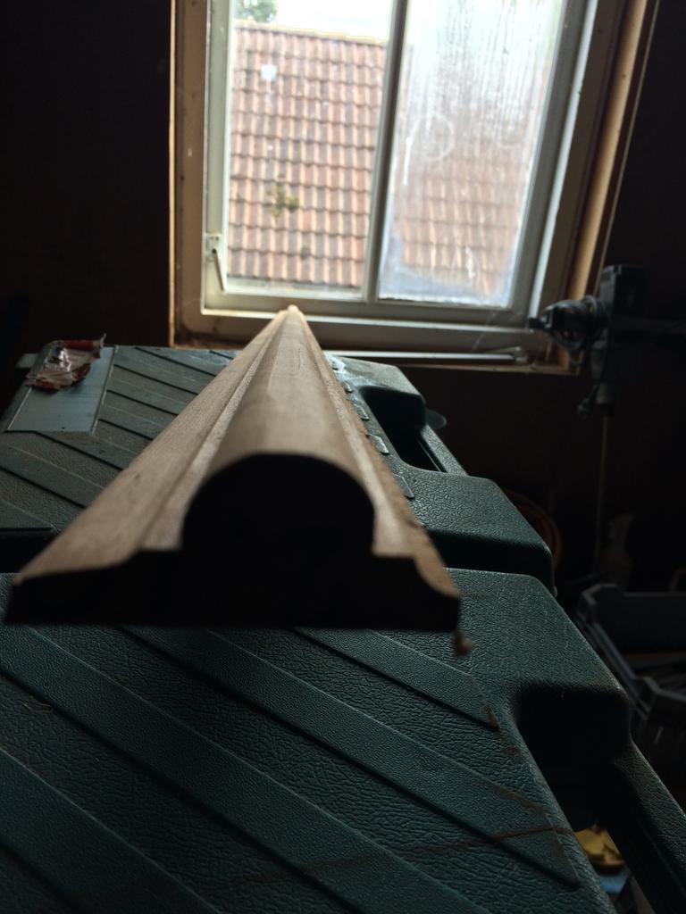 Klassiek geprofileerde koplat ., Doe-het-zelf en Verbouw, Ophalen, Zo goed als nieuw, Plinten