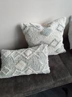 Sierkussens set van 2 Zara home, Ophalen of Verzenden, Zo goed als nieuw, Groen, Vierkant