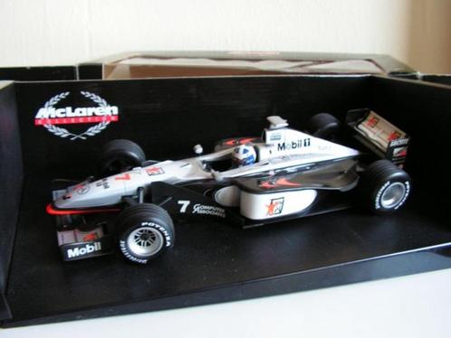 Minichamps McLaren Mercedes MP4-13 D. Coulthard schaal 1:18, Hobby en Vrije tijd, Modelauto's | 1:18, Nieuw, Auto, MiniChamps