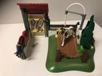 Playmobil 6929 paardenwasstraat, Ophalen of Verzenden, Gebruikt, Complete set