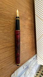 Antieke vulpen red marble, Verzamelen, Ophalen of Verzenden, Zo goed als nieuw, Vulpen, Overige merken